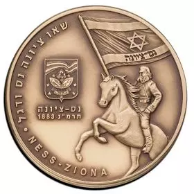 סדרת "ערים בישראל" - נס ציונה - מדליית ארד 39 מ"מ