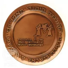 הקונגרס היהודי האמריקני - 59.0 מ''מ, 98 גרם, ארד טומבק