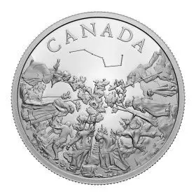 הרכבת התחתית של קנדה, מטבע כסף, 20 דולר, 1 אונקיה, 2022