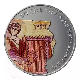 דוד מנגן, פסיפסים עתיקים בארץ ישראל, 1 אונקיה כסף 999 38.7 מ"מ