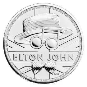 מטבע כסף אלטון ג'ון מטבע כסף, 1 אונקיה, 2021
