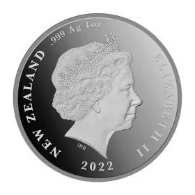 קיווי, מטבע כסף, 1 דולר, 1 אונקיה, 2022