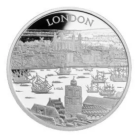 נופי לונדון מטבע כסף 1 אונקיה 2022