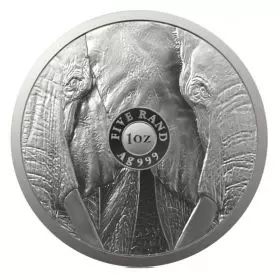פיל - מטבע כסף טהור בפולדר 1 אונקיה 2021