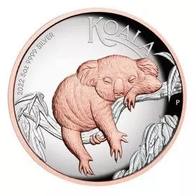 קואלה, מטבע כסף 5 אונקיות, 2022