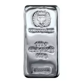 500 גרם מטיל כסף - Germania Mint