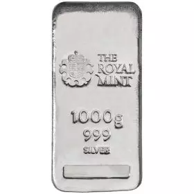 1 קילו מטיל כסף יצוק - The Royal Mint