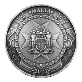 אבירי העבר - מטבע כסף 2 אונקיות בשילוב זהב 2023