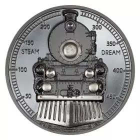 רכבת Steam Dream - מטבע כסף 2 אונקיות 2023