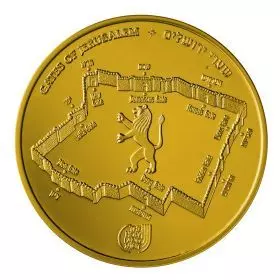 שער שכם, שערי ירושלים, 1 אונקיה בוליון זהב