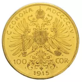 1 אונקיה מטבע זהב - אוסטריה 1915