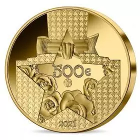 מיס ד'יור, מטבע זהב 5 אונקיות 2021 ערך נקוב 500 אירו
