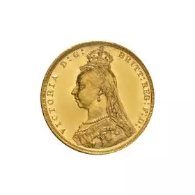 מטבע זהב סוברין - יובל למלכה ויקטוריה (מלבורן) 1889