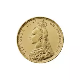 מטבע זהב סוברין יובל למלכה ויקטוריה (סידני) 1890