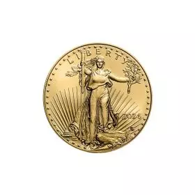 1/4 אונקיה מטבע זהב - אמריקן איגל 2024