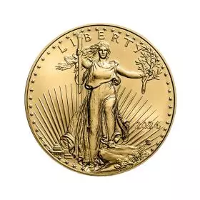 1/2 אונקיה מטבע זהב - אמריקן איגל 2024