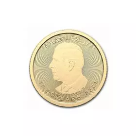 עלה מייפל, קנדה - מטבע זהב 1⁄4 רבע אונקיה 2024