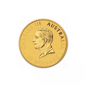 קנגורו, אוסטרליה - מטבע זהב 1⁄4 רבע אונקיה 2024