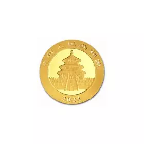 3 גרם מטבע זהב - פנדה 2024
