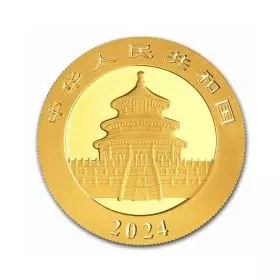 15 גרם מטבע זהב - פנדה 2024