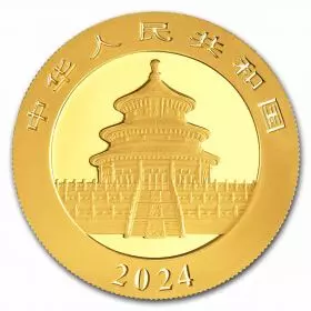 פנדה - מטבע זהב 30 גרם, 2024
