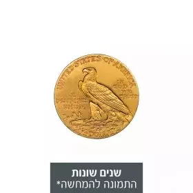 מטבע זהב 2.5 דולר - ראש אינדיאני
