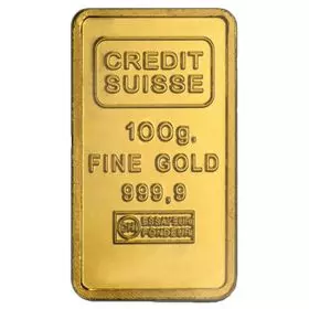 100 גרם מטיל זהב - Credit Suisse