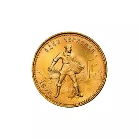 1/4 אונקיה מטבע זהב - רוסיה 1976