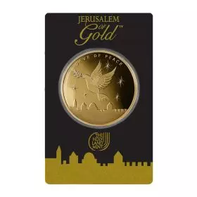 1 אונקיה בוליון זהב יונת השלום 2023 - נושא