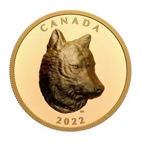 מטבע זהב זאב העצים, 2022