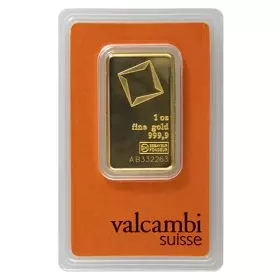 VALCAMBI מטיל זהב טהור 1 אונקיה