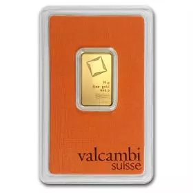 10 גרם מטיל זהב - VALCAMBI