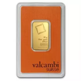 20 גרם מטיל זהב - VALCAMBI