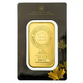 1 אונקיה מטיל זהב - Royal Canadian Mint