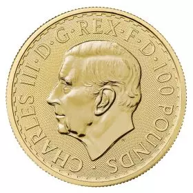 1 אונקיה מטבע זהב - בריטניה 2024 - המלך צ'ארלס