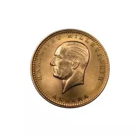 מטבע זהב 100 קורוש - טורקיה 1923
