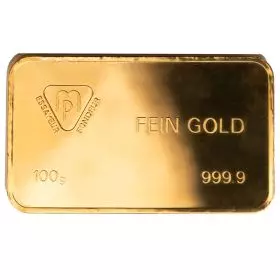 100 גרם מטיל זהב - Leu Bank