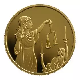 דבורה הנביאה - מטבע זהב/917  ה-27 בסדרת תמונות מן התנ"ך