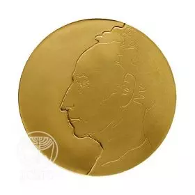 התחרות הבינלאומית הראשונה לפסנתר ע"ש ארתור רובינשטיין - מדלית זהב/917, 35 מ"מ, 30 גרם