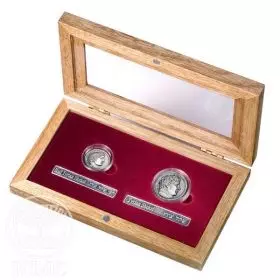סט רפליקה-2 מטבעות כסף קומראן