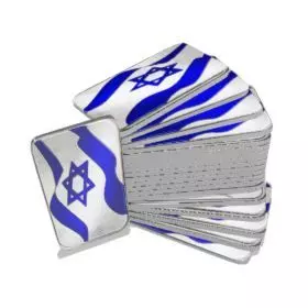 1x20 אונקיה מטיל כסף דגל ישראל