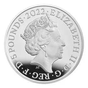 מטבע כסף כבוד מלכות המלכה, 2022