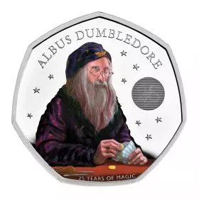 פרופסור דמבלדור - מטבע כסף צבעוני 8 גרם 2023
