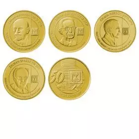 סדרת 4 נשיאי ישראל זהב 24 מ"מ