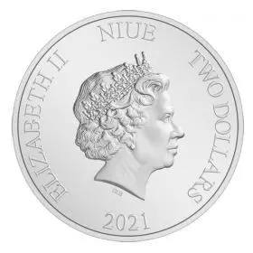 מטבע כסף אליס בארץ הפלאות, 1 אונקיה, 2021