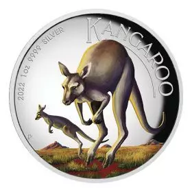 קנגרו, מטבע כסף טהור 1 אונקיה, 2022