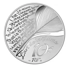 400 שנה להולדת מולייר, מטבע כסף טהור, 2022