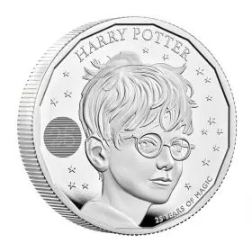 מטבע כסף טהור, 25 שנות הארי פוטר, 2 אונקיות