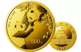 מטבע בוליון זהב פנדה