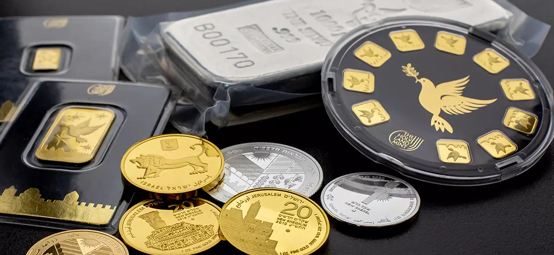 מכירת זהב ישן החברה הישראלית למדליות ולמטבעות